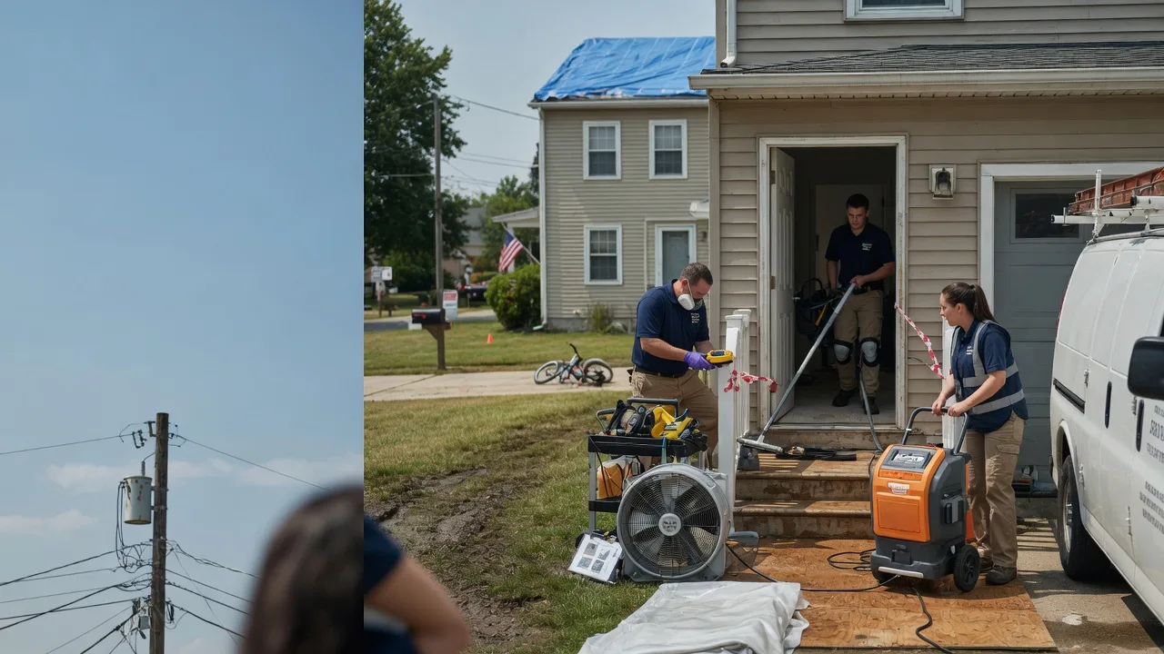 Water Damage Repair in Lansing, NC near me
